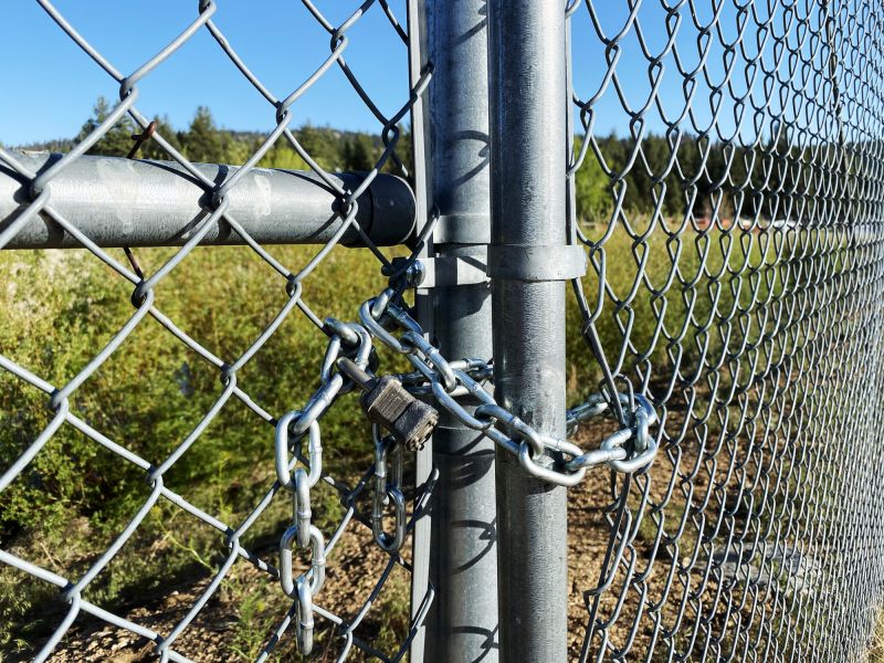 Security Chain Link Fence