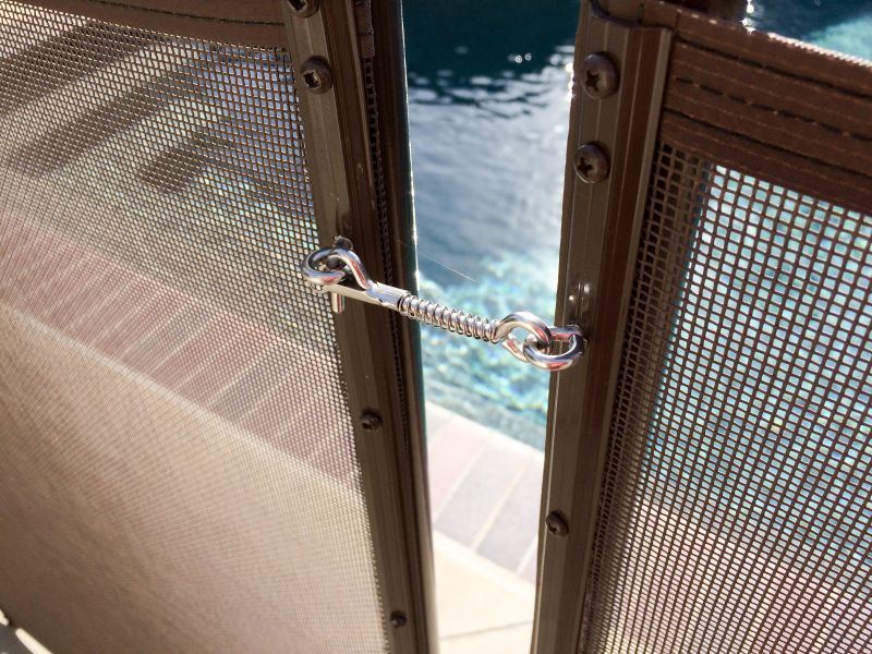 Pool Safety Fence Detail